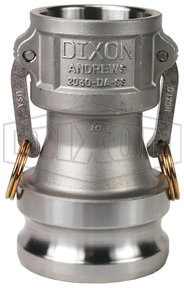 Dixon® Cam & Groove Jump Size Coupler x Adapter (Type DA)
